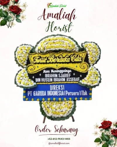 Papan Bunga Duka di Mayong